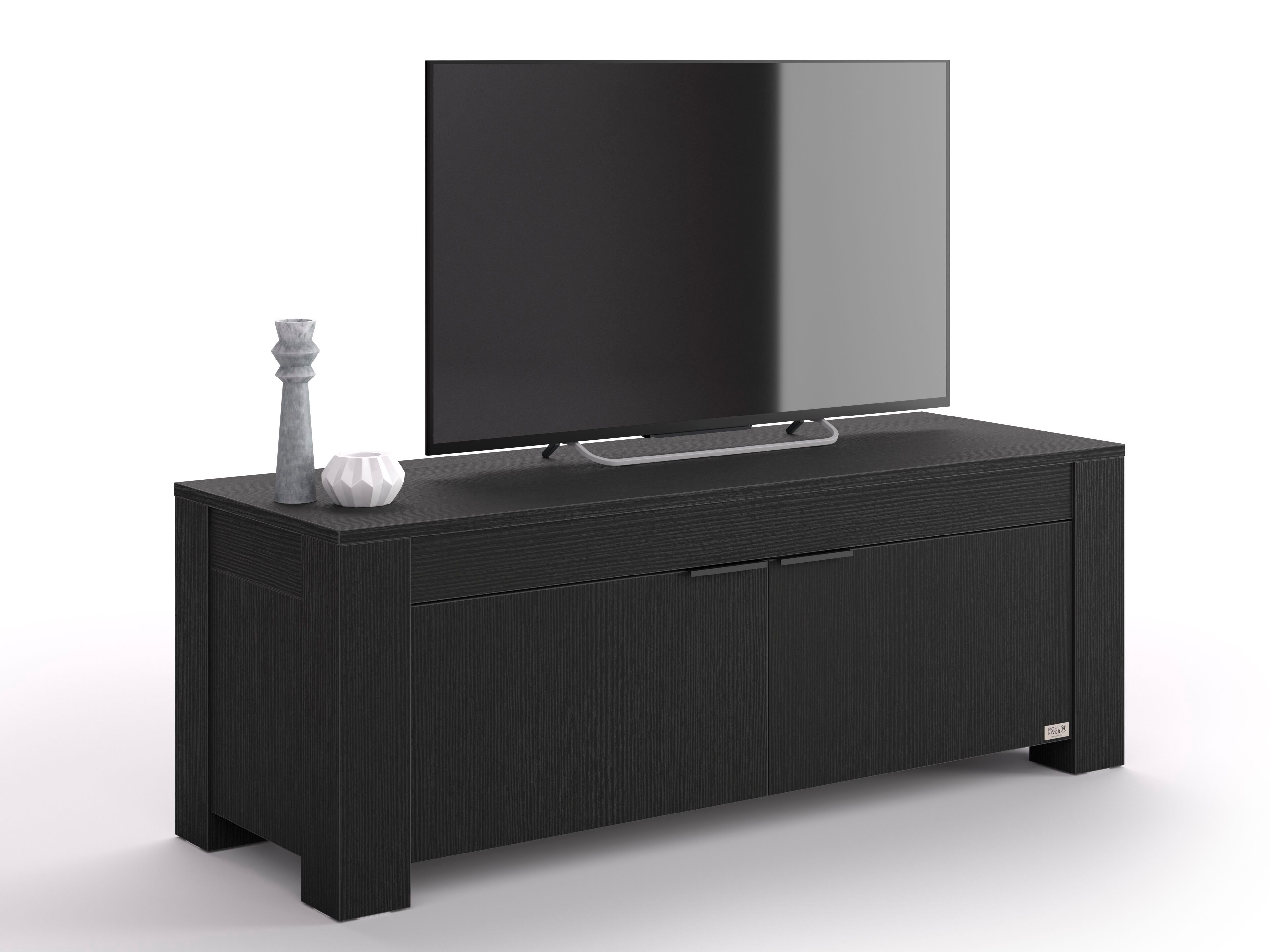 ТВ шкаф / шкаф из черного ясеня Mobili Fiver Rachele ARCH-00044671 - Вид №2