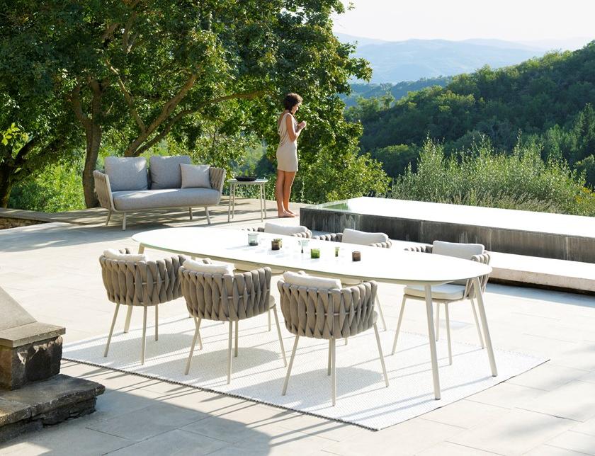 TRIBÙ Садовый стул с подлокотниками Tosca sun-id-1361831 - Вид №5