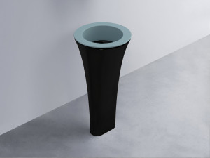 AMLA45-PL+AMPILT-N+AMCOLT-N Раковина Amedeo Tondo отдельностоящая cielo Enjoy + Amedeo