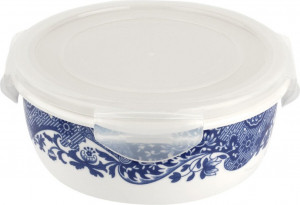 10655445 Spode Контейнер круглый с герметичной крышкой Spode "Голубая Италия" 17х7см Фарфор