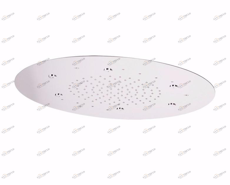 Rubinetteria Giulini Душевая лейка со встроенной струей тумана из нержавеющей стали с хромотерапией Futuro F1614