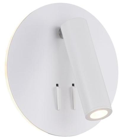 MAYTONI Регулируемый металлический настенный светильник  C176-wl-01-6w  - Вид №6