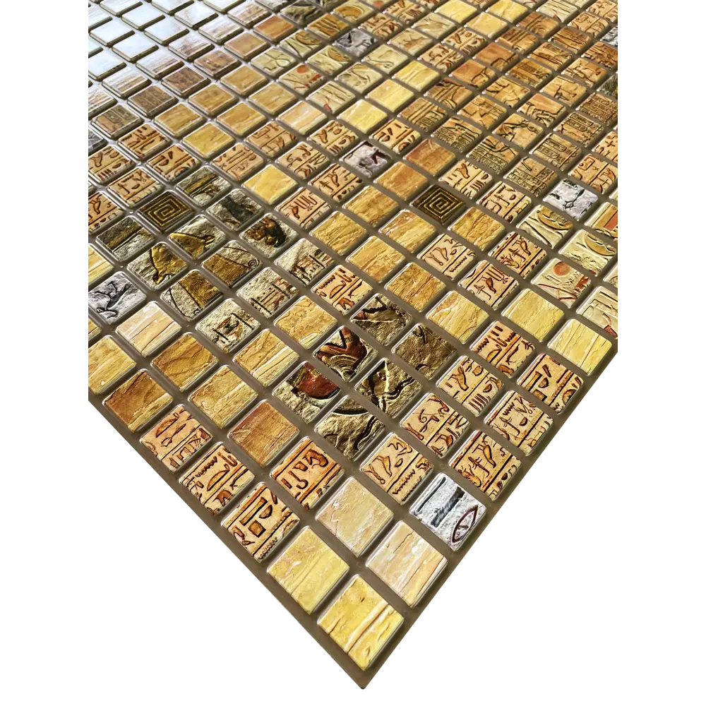 Стеновая панель ПВХ Александрия медовый 480x480x3 мм 0.23 м² 85237332 STLM-2078637 GRACE  - Вид №2