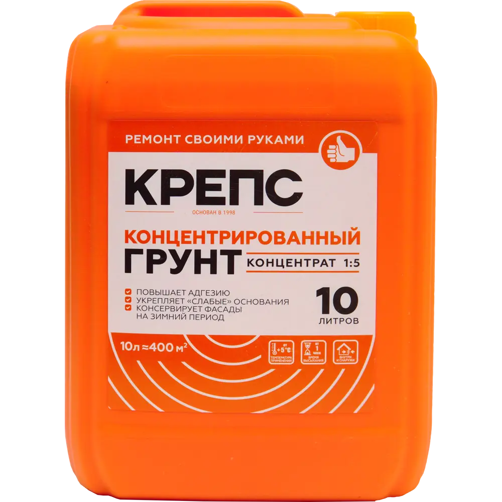 Концентрированный грунт Крепс 10 л 82020646 STLM-2173983 
