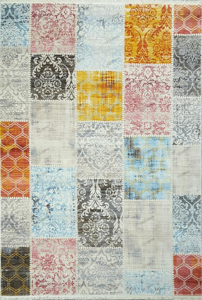 Винтажный ковер 094MLT 120х156 DOLLY CAPRETS ДИЗАЙНЕРСКИЕ 119784 Разноцветный 