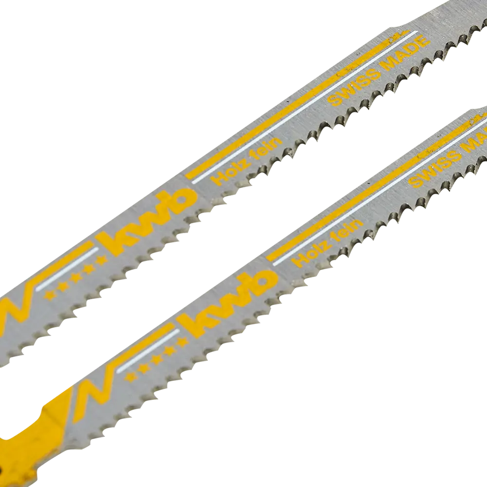 Пилка для лобзика по пластику KWB T301CHM, 2 шт. 87678671 STLM-2090210  - Вид №1