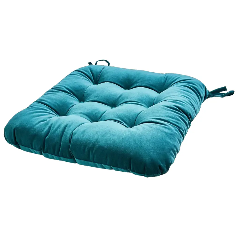 Подушка для стула Seasons Emerald 1 40x36 см цвет темно-бирюзовый 89426638 STLM-2167796 Отсутствует - Вид №1