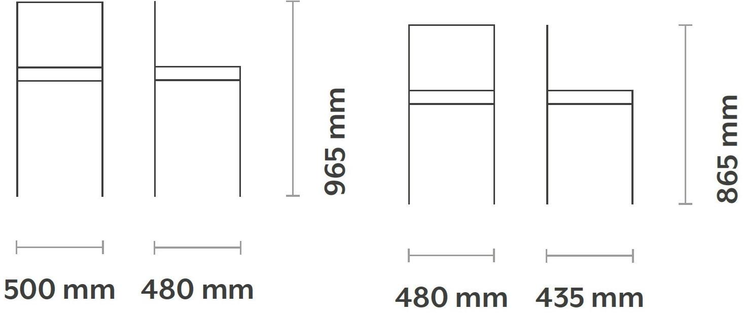 CaStil Табурет металлический со спинкой и подставкой для ног Dida Dida sg - Вид №6