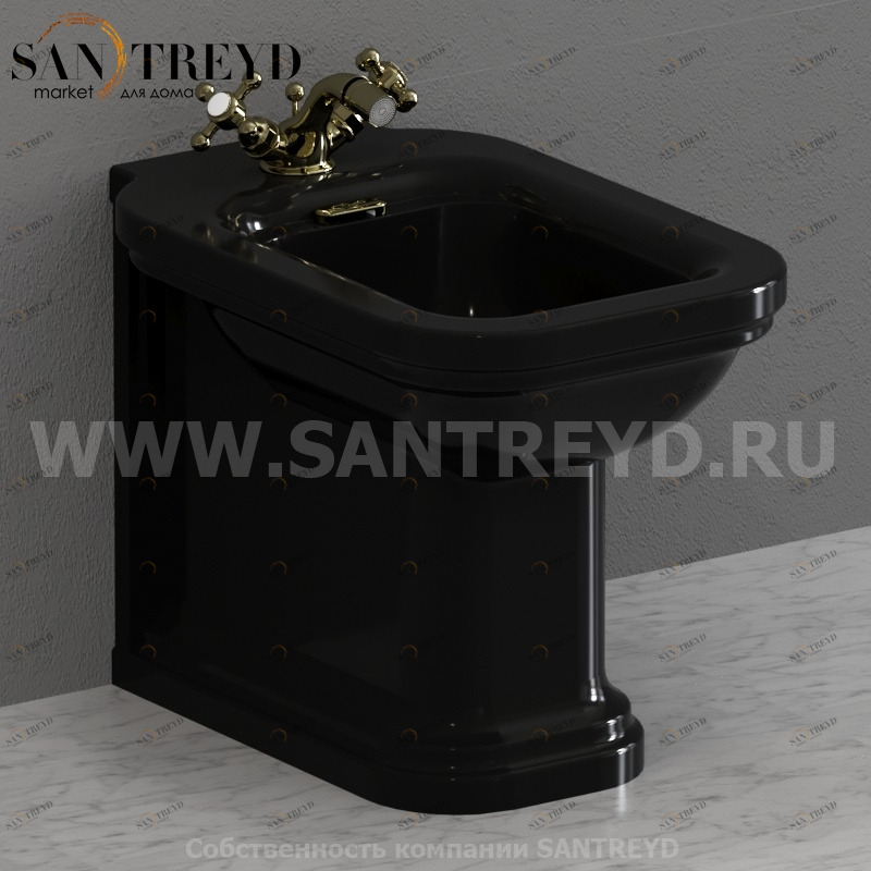 4121K5 Биде напольное Waldorf Kerasan