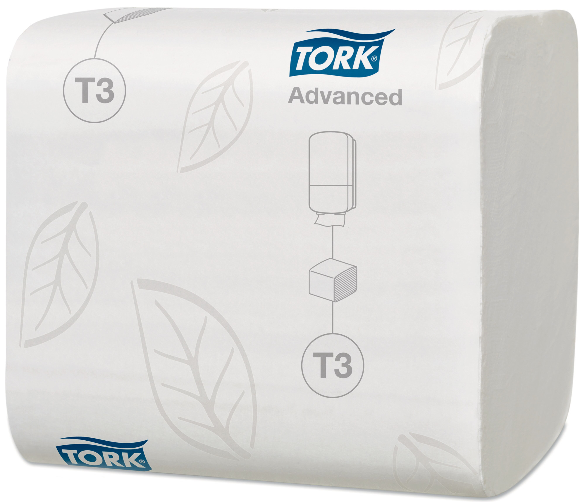 11427138 Сложенная мягкая туалетная бумага в складки Tork 