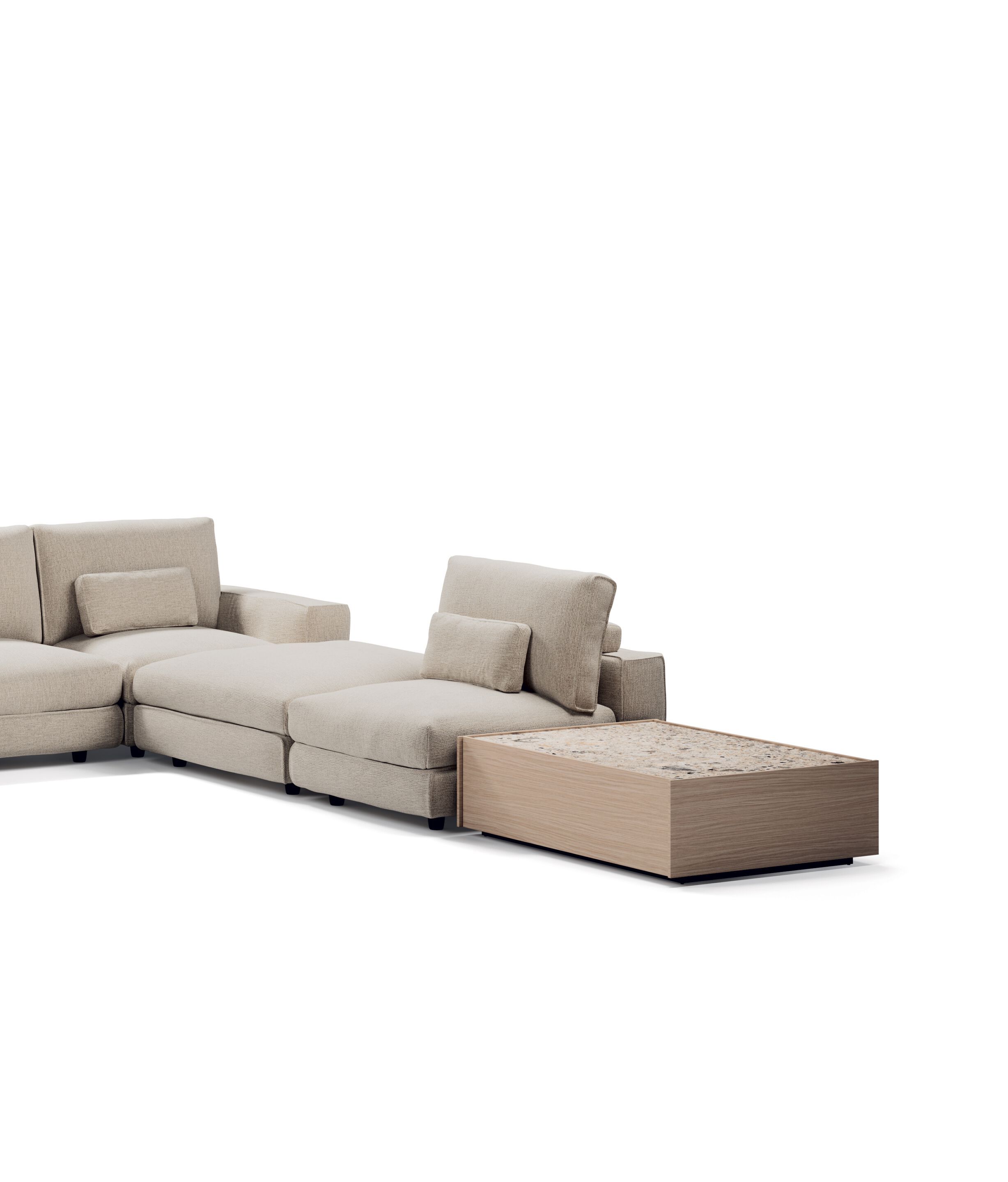 Деревянный прямоугольный журнальный столик Kico Living Complements ARCH-00024798 - Вид №3