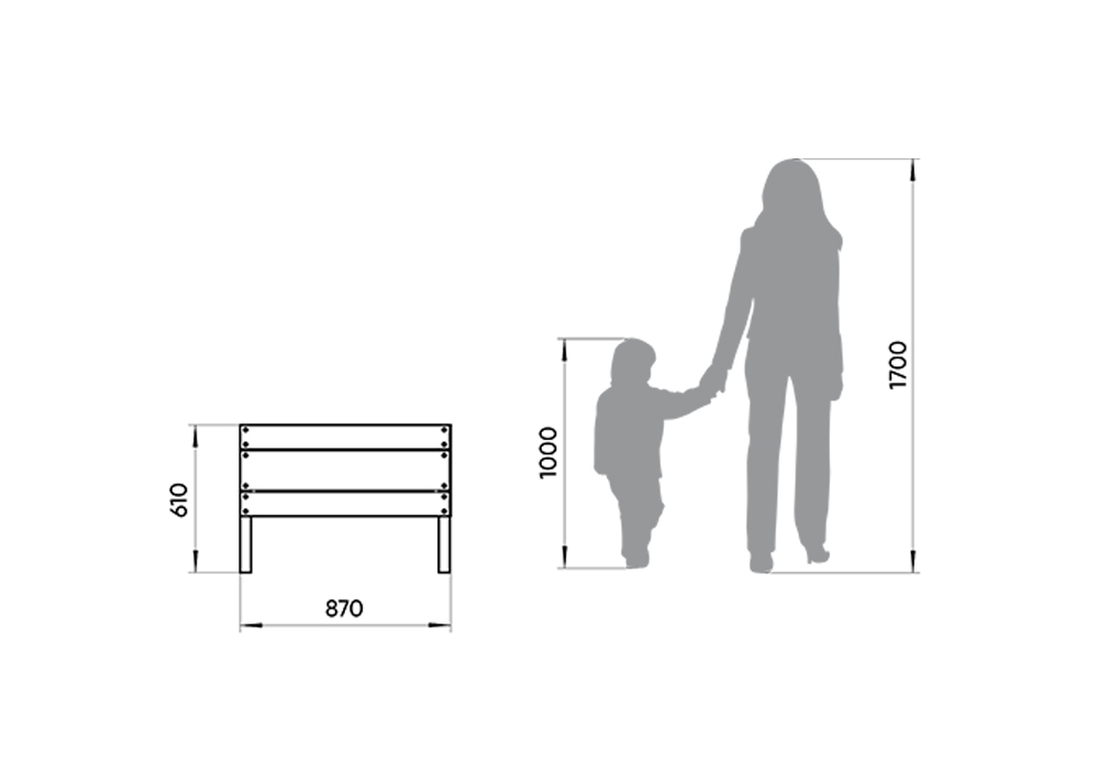 Кровать одноярусная Home basic M 80х160 см белая, голубая ELLIPSE ELLIPSE HOME 351760 Белый;голубой Santreyd  - Вид №1