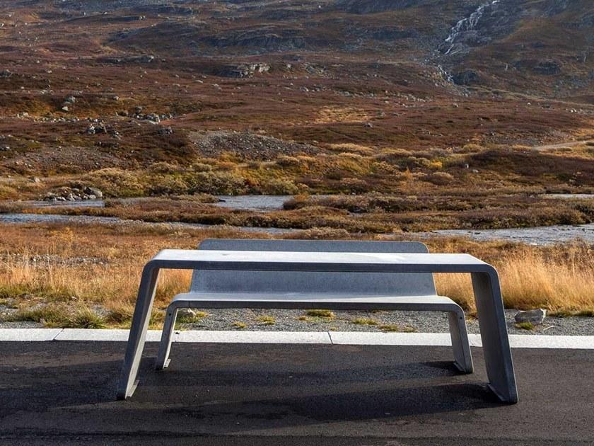 VESTRE Прямоугольный стол для общественных мест из бетона Kyoto sun-id-1404489 - Вид №6