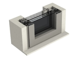 Боковая встраиваемая москитная сетка