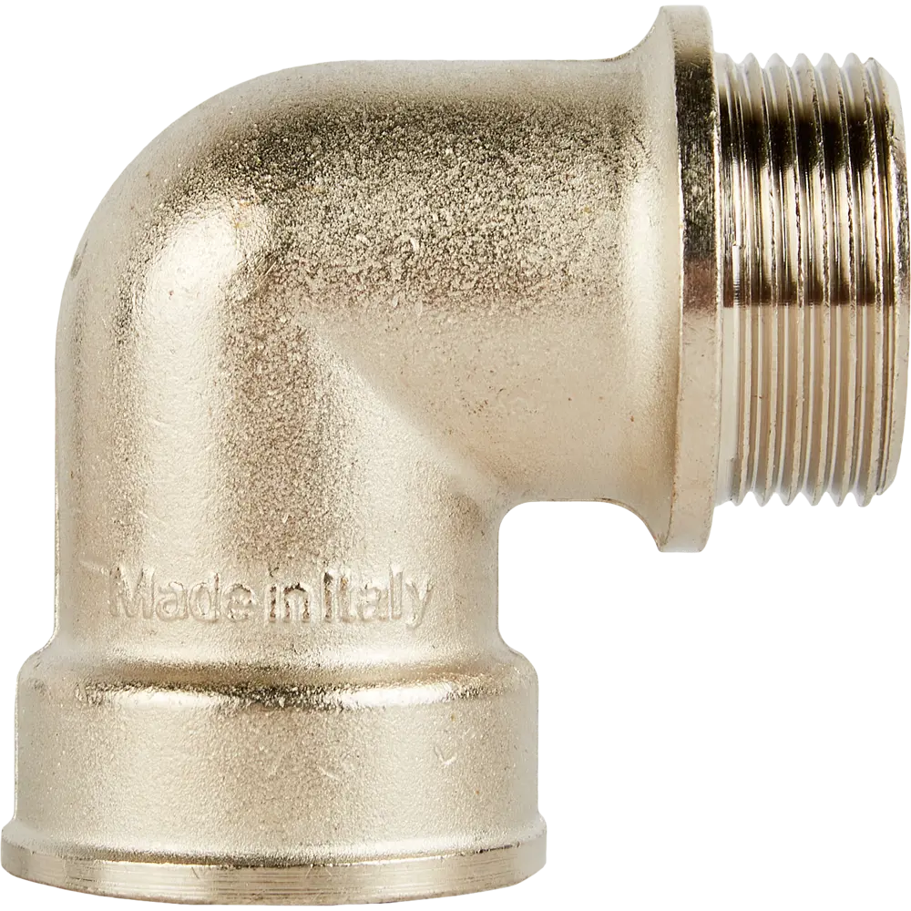 Угол 90° с упором Stout 1 1/4" ВР-НР мм латунь SFT-0016-000114 82238972 STLM-2025235  - Вид №1