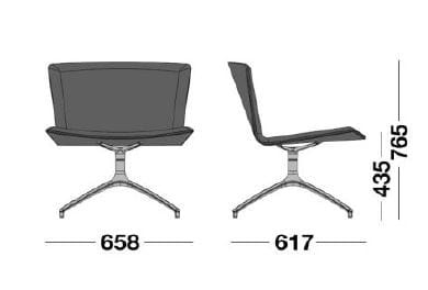 Кресло на насесте из ткани Sellex Slam ARCH-00075067 - Вид №1