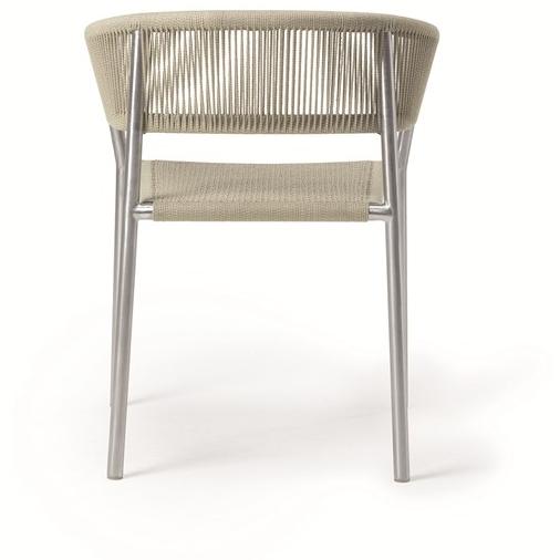 Ethimo Штабелируемый садовый стул из веревки Kilt Kisa00cg0 - Вид №6