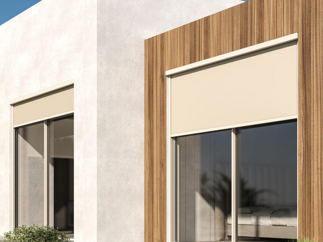 Тканевый моторизованный навес GLM Outdoor Solutions ZIP SCREEN ARCH-00152635