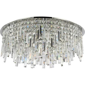 Подвесная люстра Stilfort Dinara 2111/09/06C STILFORT ДИЗАЙНЕРСКИЕ, DINARA 00-3888498 Прозрачный;хром