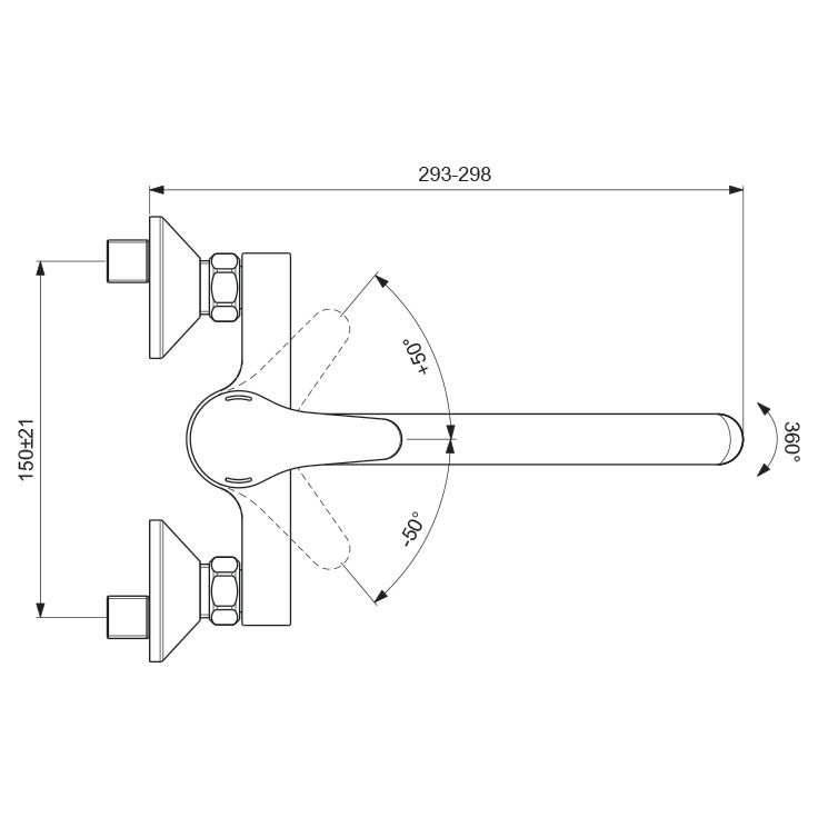 BA373AA Смеситель для кухни VIDIMA NEXT - Вид №2