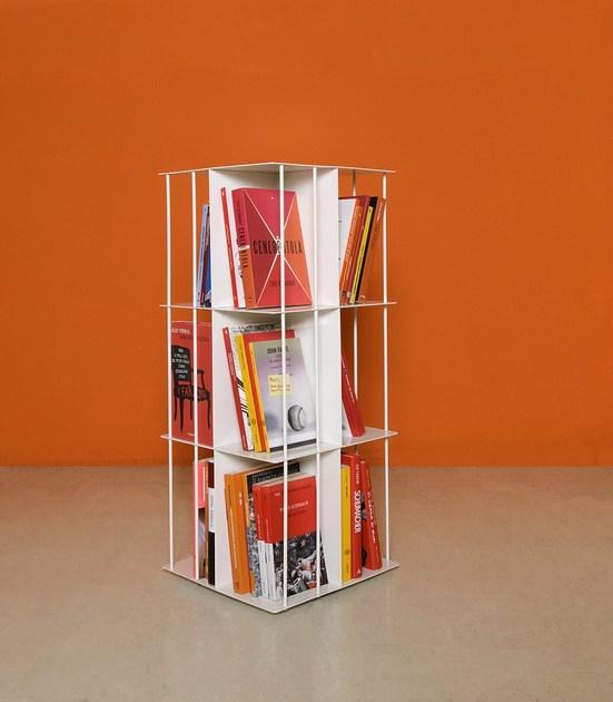 KRIPTONITE Отдельно стоящий вращающийся книжный шкаф из алюминия sun-id-1389768 - Вид №17