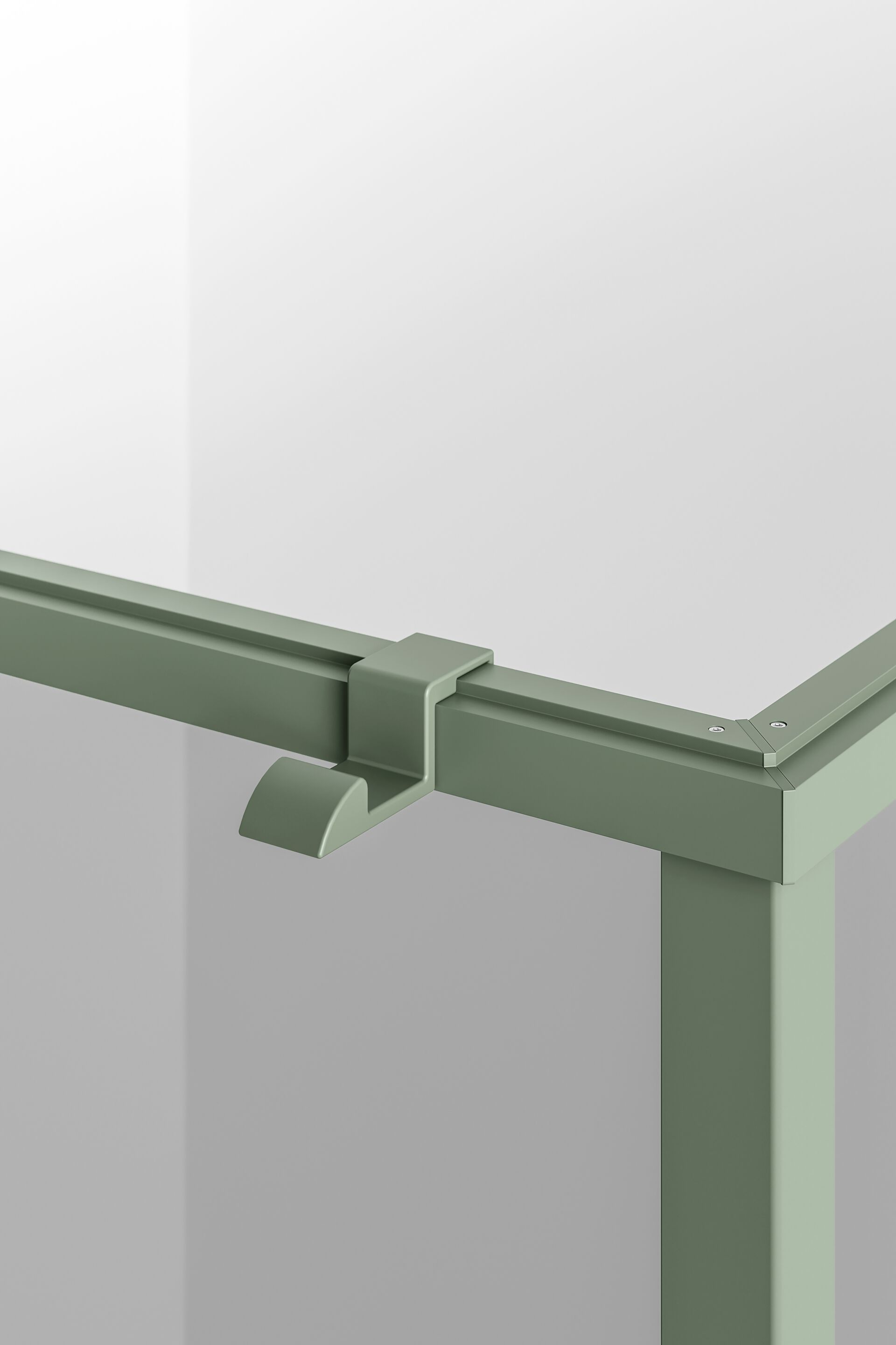 Нишевая душевая кабина со складной дверью ARBLU провод ARCH-00071721 - Вид №3