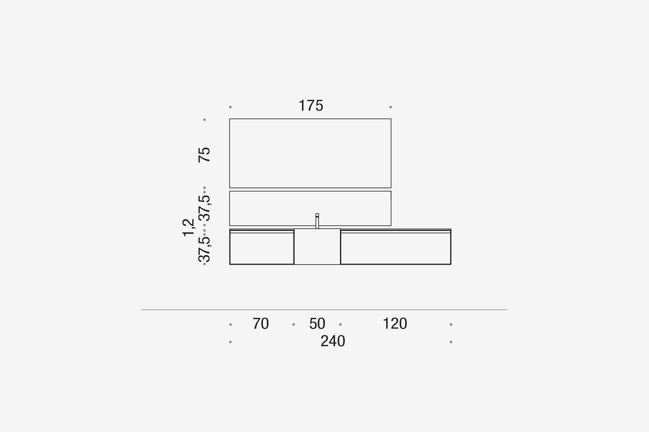 Комплект мебели 14 Arcom Shape STARC135 - Вид №2