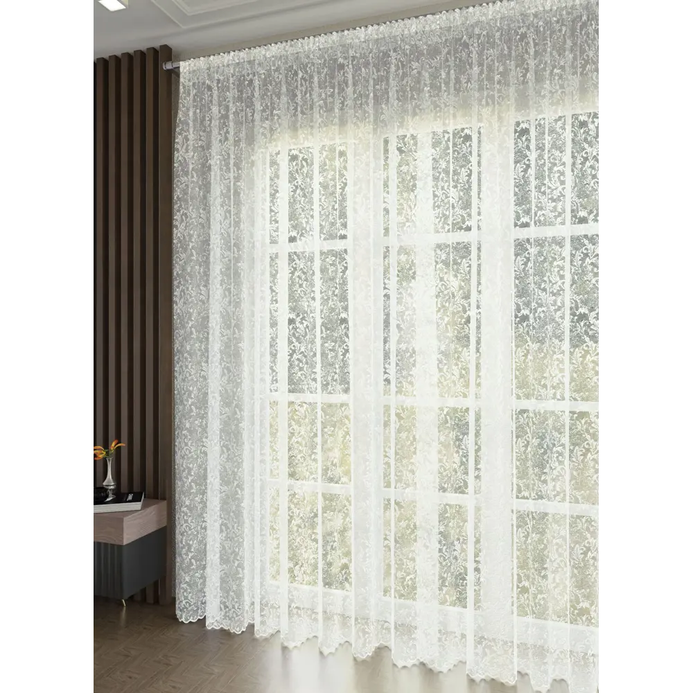 MIAMOZA Тюль Вензель - изысканное кружево для ваших окон 300×280 см 89398899 STLM-1568620