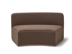 Тканевый изогнутый модульный диван