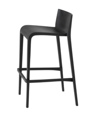 Nassau 537 Моноблочный барный стул из полипропилена, изготовленный по технологии инжекторного пневмоформования. Et al. Nassau