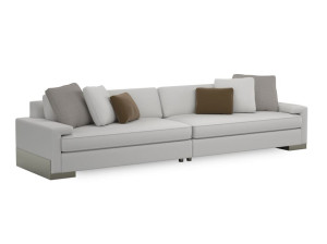 4-местный модульный тканевый диван