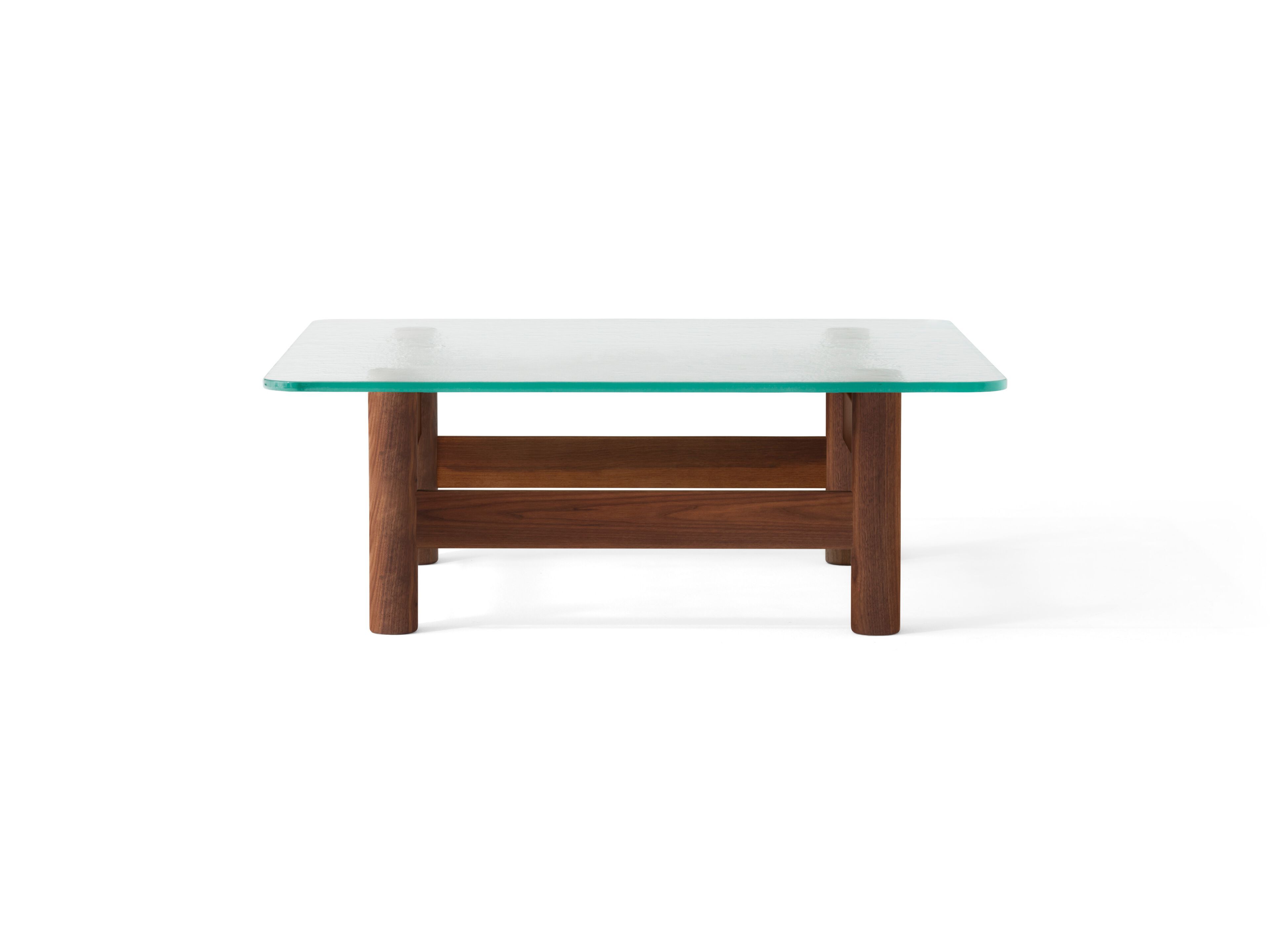 Квадратный деревянный и стеклянный журнальный столик Audo Copenhagen Бразилиа ARCH-00029274 - Вид №14