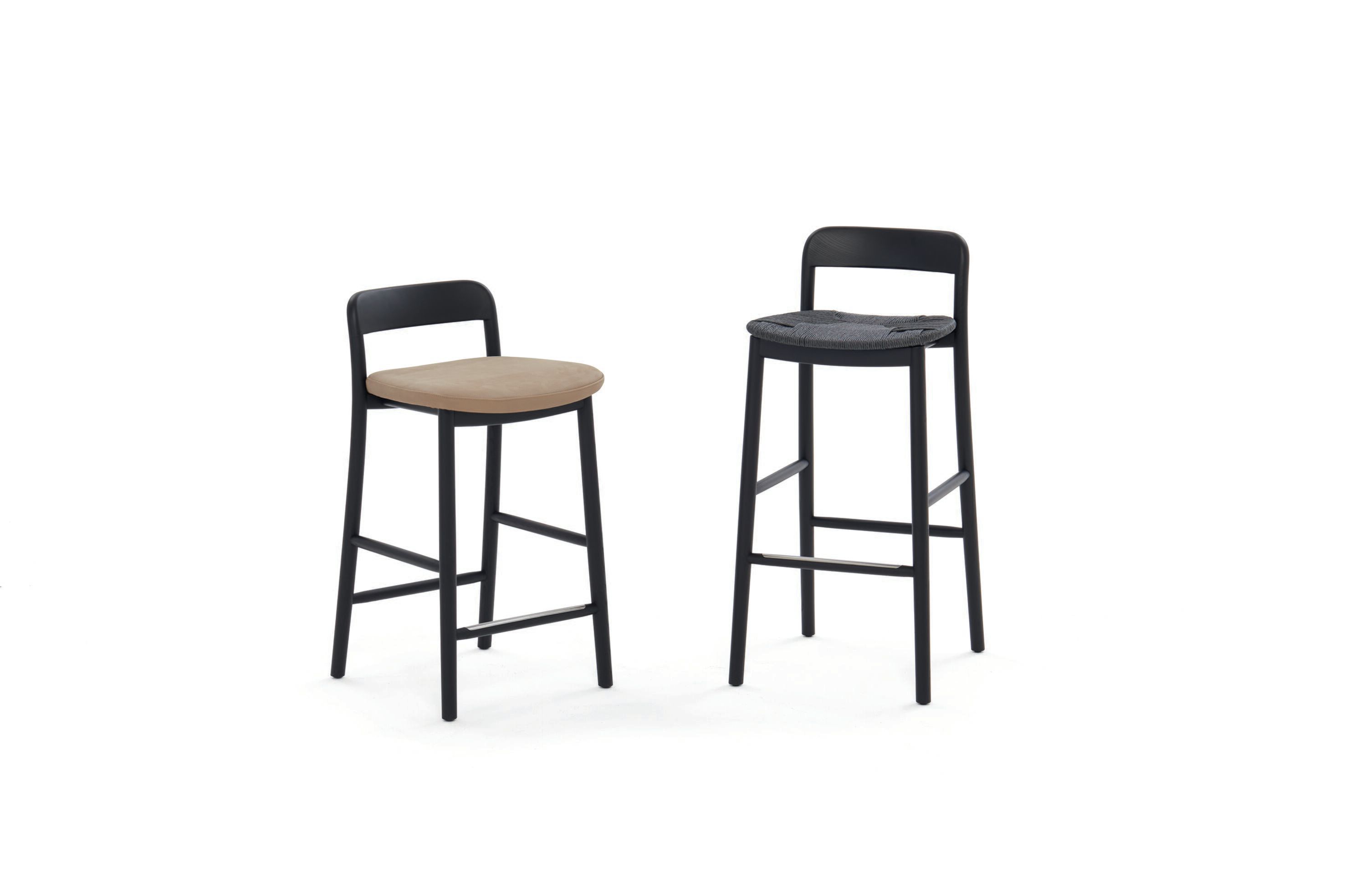 Высокий стул из ясеня с плетеным веревочным сиденьем DE PADOVA Villetta ARCH-00149879 - Вид №1