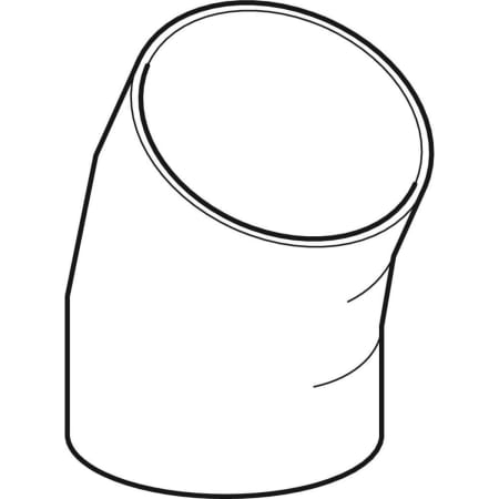 371.015.16.1 Отвод сегментный Geberit PE Geberit  - Вид №10