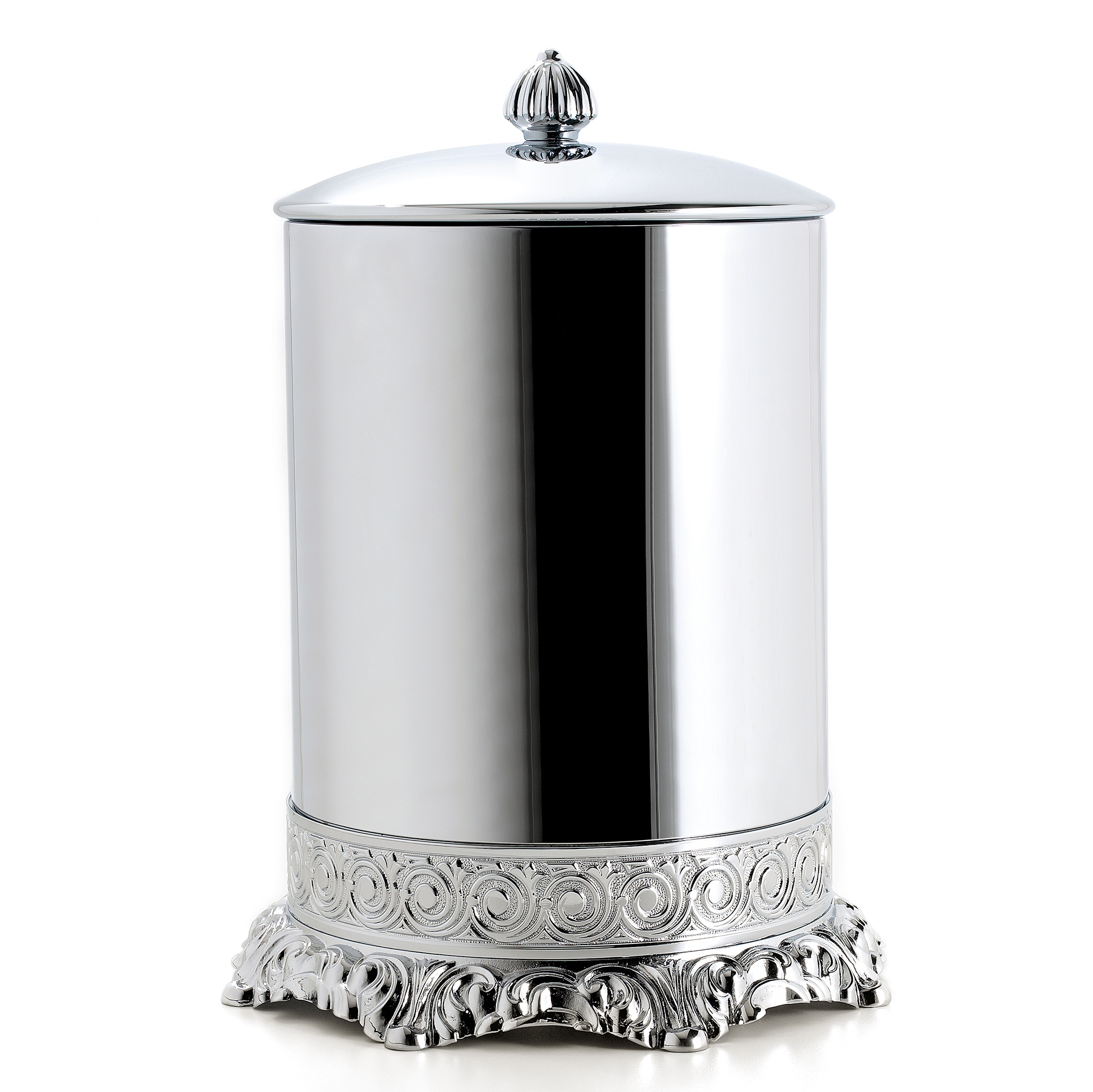 FSS65/05 3SC Урна для мусора из латуни с крышкой D. 22 - H. 33 Classico Treesseci 3SC - Вид №3