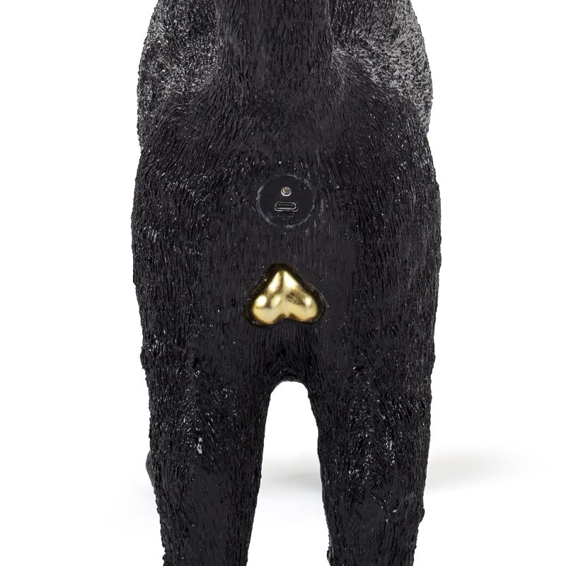 Настольная лампа черная 52х46 см Jobby Black 15041 SELETTI ЖИВОТНЫЕ, КОШКА 00-3882460 Черный  - Вид №7