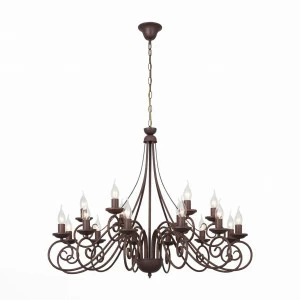 Подвесная люстра ST Luce Manjero SL313.703.18 коричневая ST LUCE ДИЗАЙНЕРСКИЕ, MANJERO 109297 Коричневый