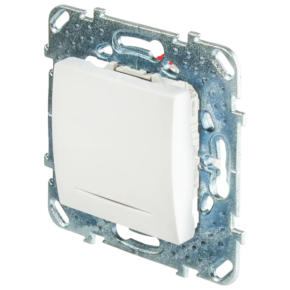 Выключатель проходной встраиваемый Systeme Electric Unica 1 клавиша с подсветкой, цвет белый STLM-2000854 - Вид №3