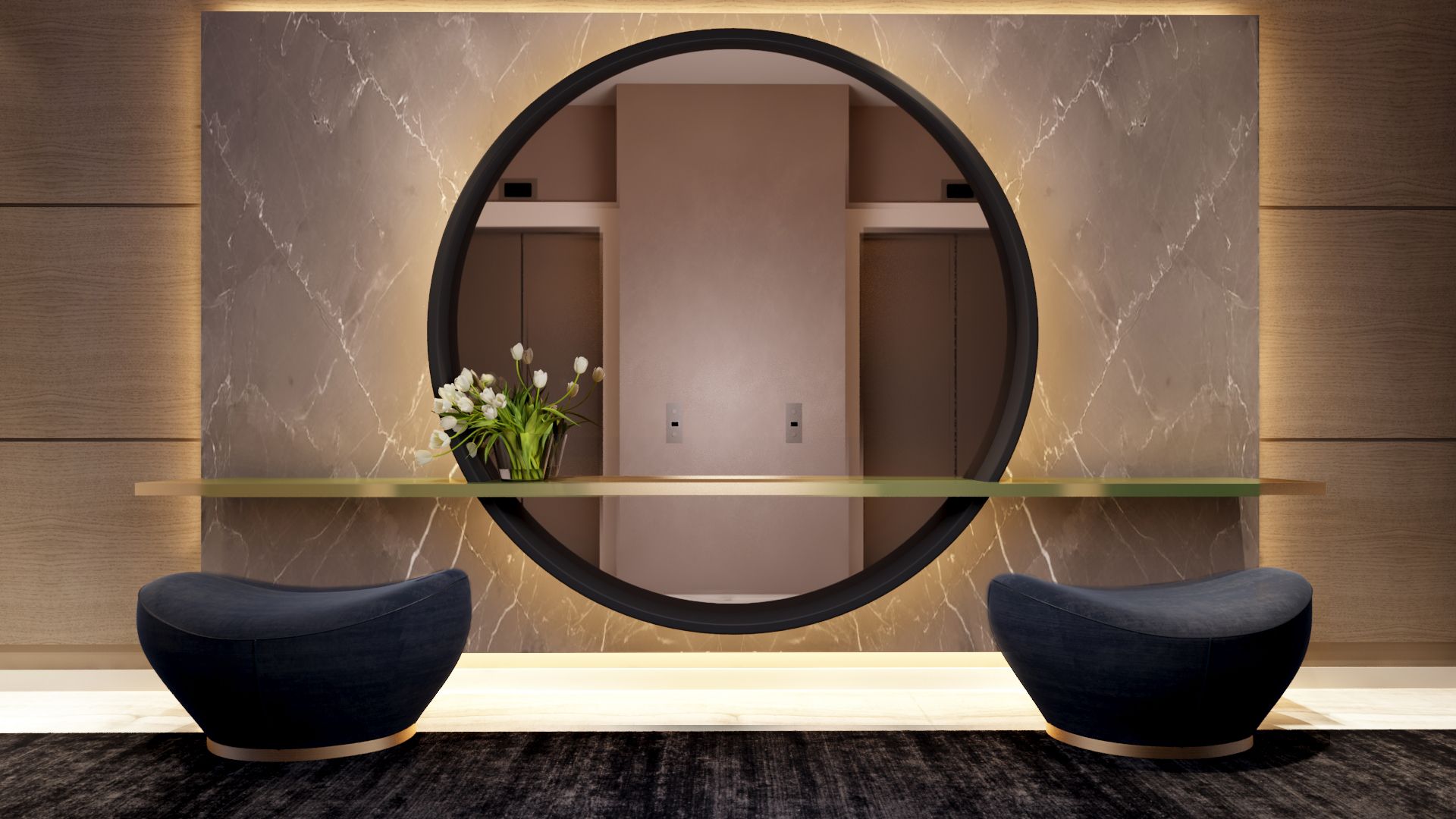 Овальный кожаный пуф MORADA THRONE ARCH-00048412 - Вид №1