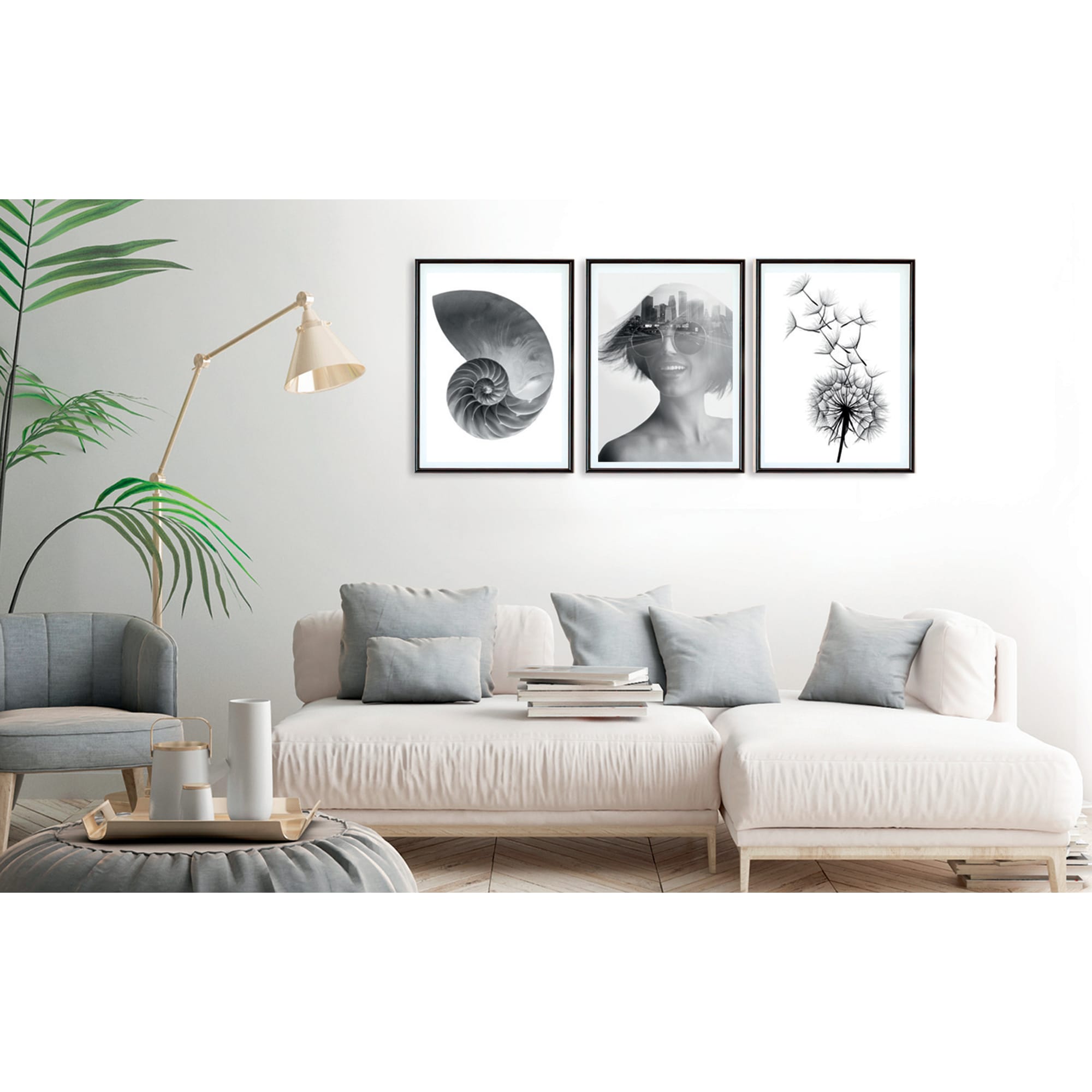 83308707 Постер «Городская девчонка» 21x29.7 см Santreyd  - Вид №1