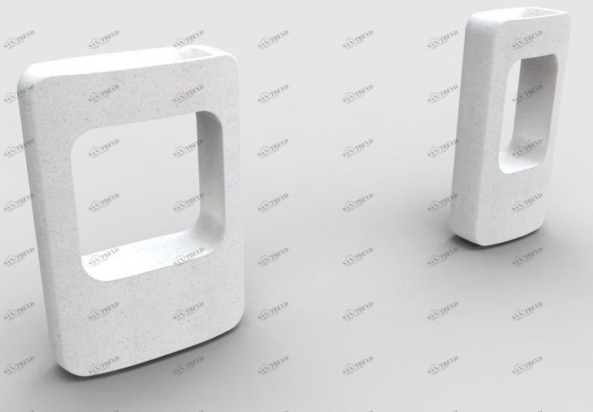 Manufatti Viscio Реконструированная каменная пепельница sun-id-1423149