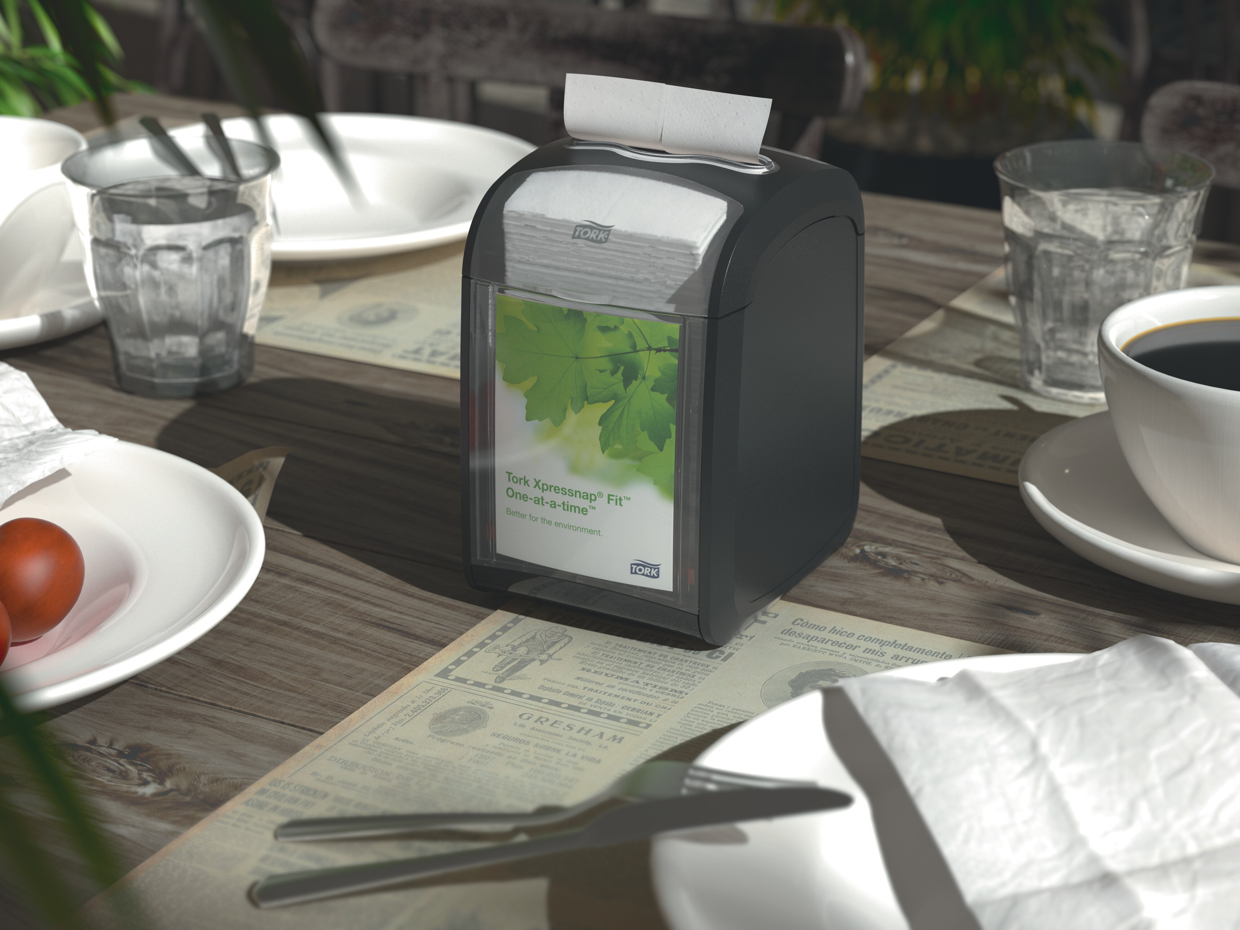 27290000 Диспенсер для столовых салфеток Xpressnap fit® Tork  - Вид №2