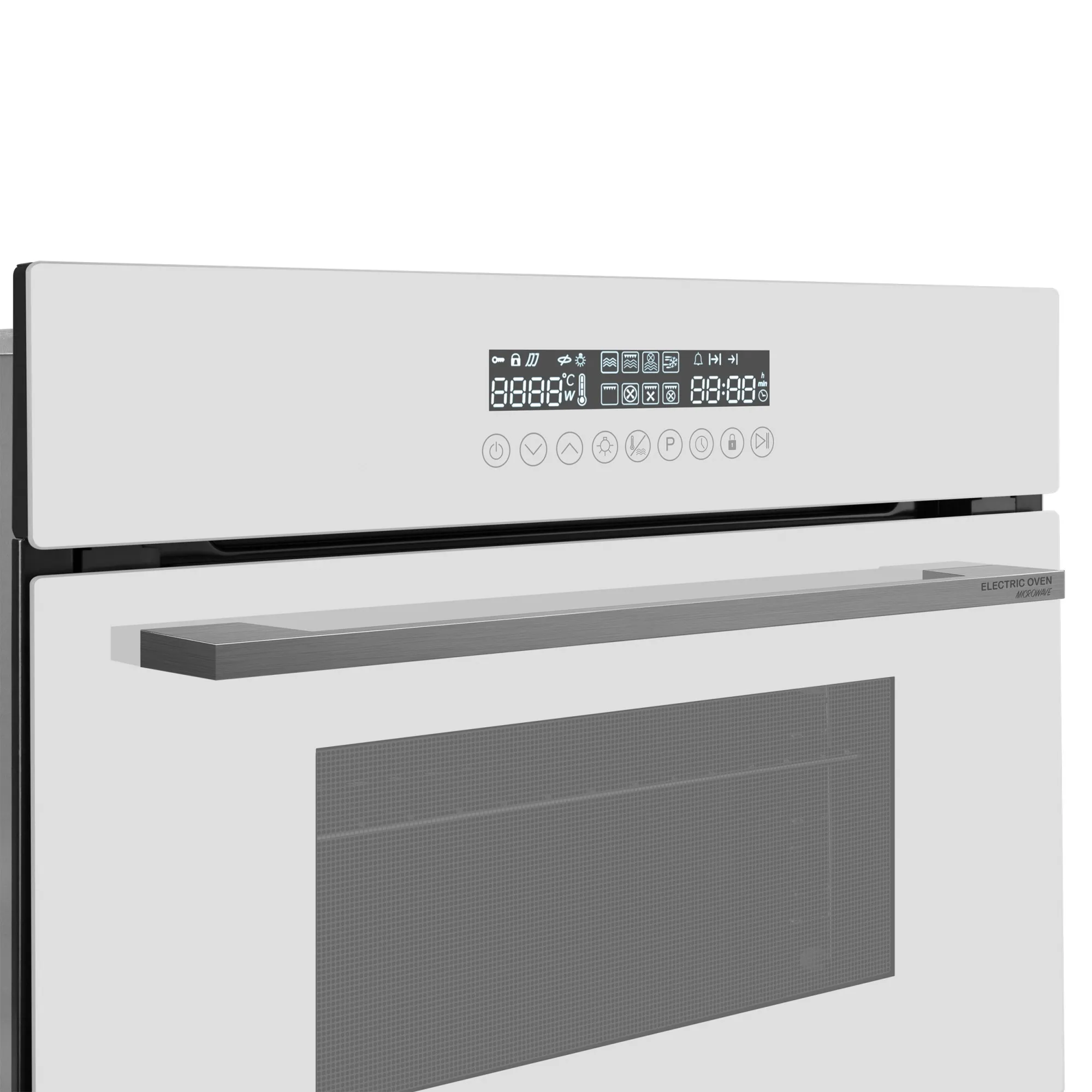 9168822 Электрический духовой шкаф Meferi MEO608WH MICROWAVE белый STDN-0039776 - Вид №8