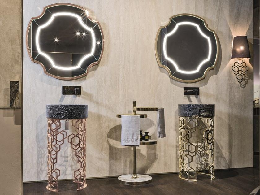 Longhi Настенное зеркало со встроенной подсветкой Loveluxe 2018 – illusion collection Y 388 - Вид №3