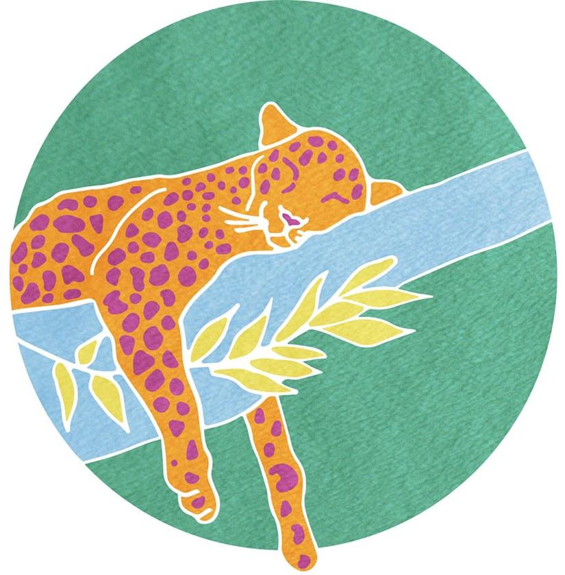 Un Tapis à Paris Круглый детский коврик из хлопка Children sun-id-1405325 - Вид №2