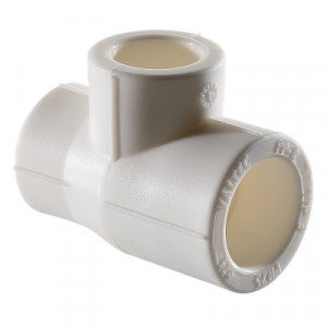 VTp.735.0.075040075 Фитинг полипропиленовый – тройник переходной Valtec 75 x 40 x 75 мм