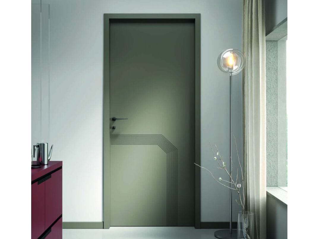 Лакированная распашная дверь Pail Serramenti RIGA ASTI ARCH-00085690 - Вид №1