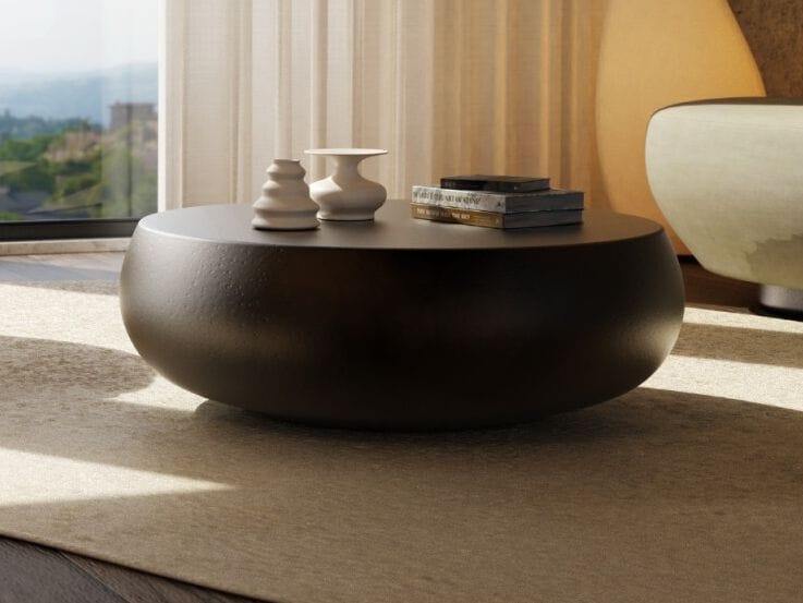 Журнальный столик из стекловолокна GANSK ARIEL ARCH-00050785 - Вид №1