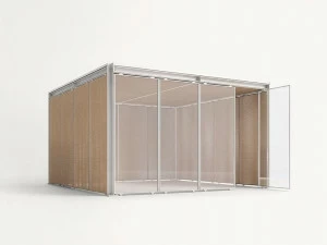 Paola Lenti Беседка из алюминия и дерева