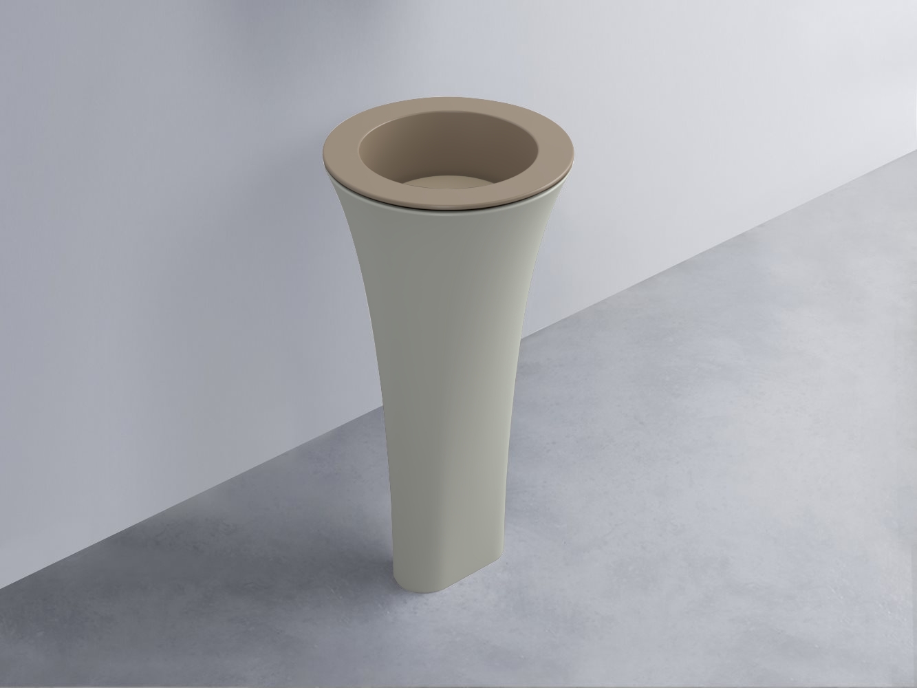 AMLA45-AN+AMPILT-AV+AMCOLT-PM Раковина Amedeo Tondo отдельностоящая cielo Enjoy + Amedeo Ceramica Cielo